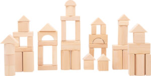 Blocs de construction 50 pièces en bois