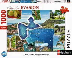 Carte postale de la Guadeloupe - 1000p
