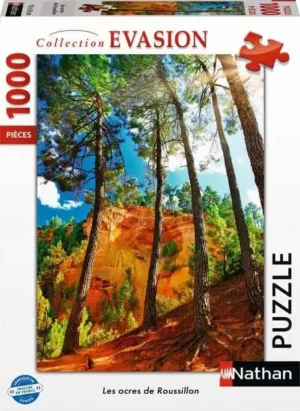 Les ocres de Roussillon - 1000p