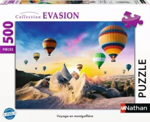 Voyage en montgolfières - 500p