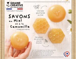 Kit DIY Savons au miel et à la camomille