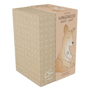 Veilleuse maman et bébé kangourou LED variation de couleurs