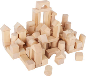 Blocs de construction 100 pièces en bois