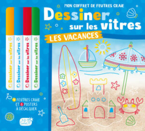 Dessiner sur les vitres - Vacances