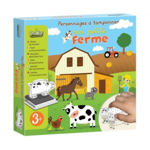 Personnages à tamponner "Ma petite ferme"