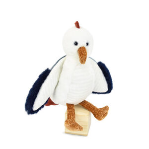 Peluche Mouette blanche - 23cm