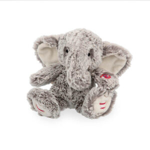 Peluche éléphant gris prestige Noa - 24cm