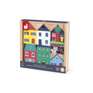 CROSS ROADS - Set de 36 cubes "Ville"