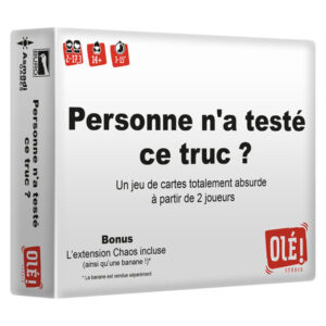 Personne n'a testé ce truc ?