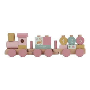 Train à blocs en bois "Fairy Garden"