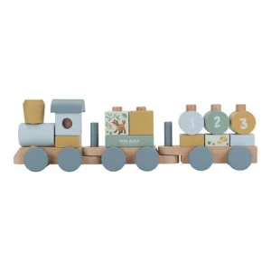 Train à blocs en bois "Forest Friends"