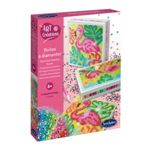 Boite à Diamanter "Flamants Roses"