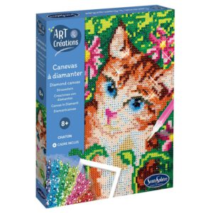 Canevas à diamanter "Chaton"